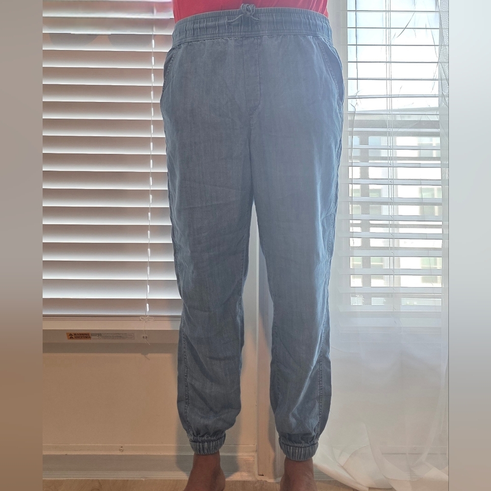Gap Chambray Utility Joggers - Picture 7 of 8